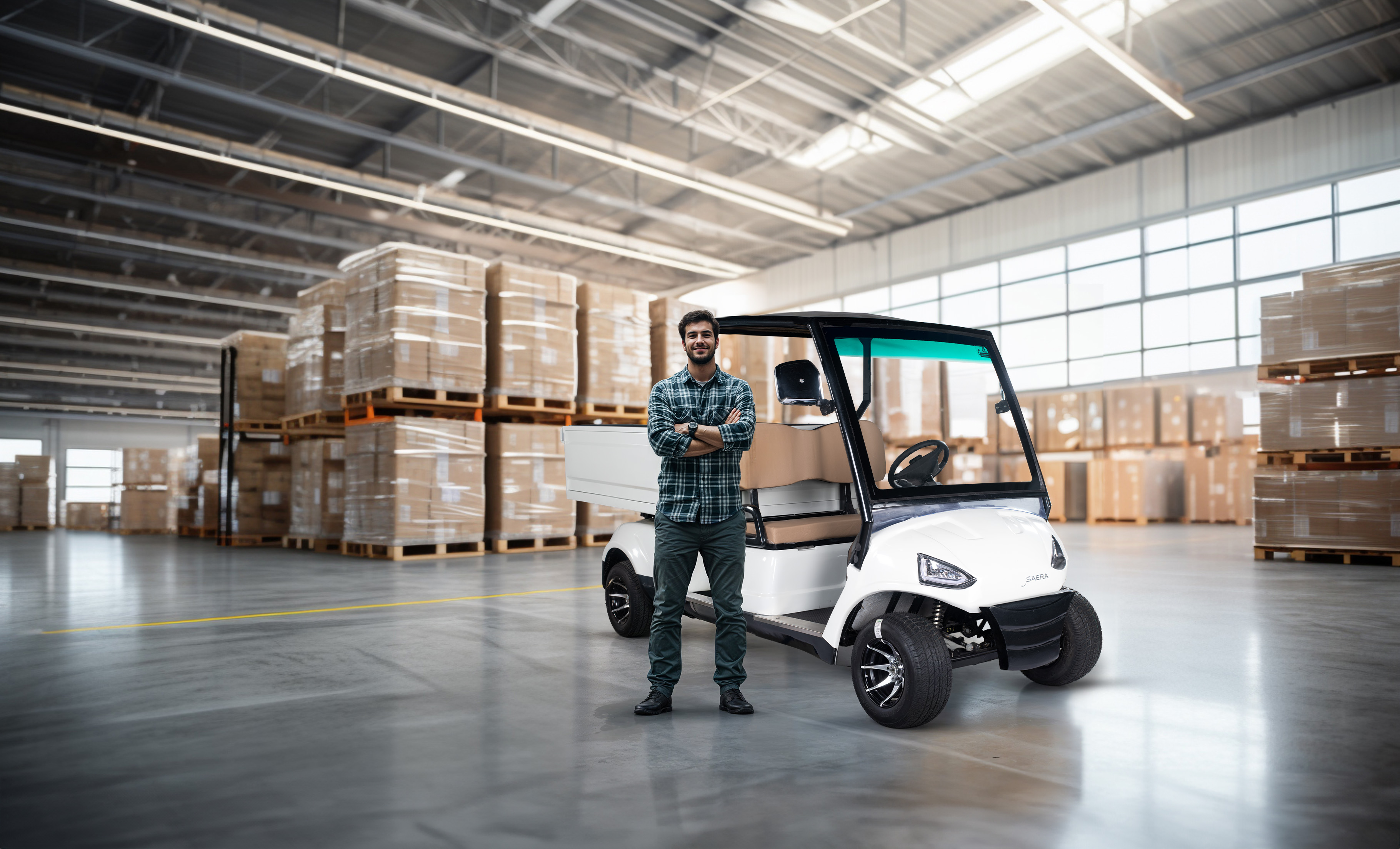 2 Seater Utility Golf Cart Manufacturer in West Bengal