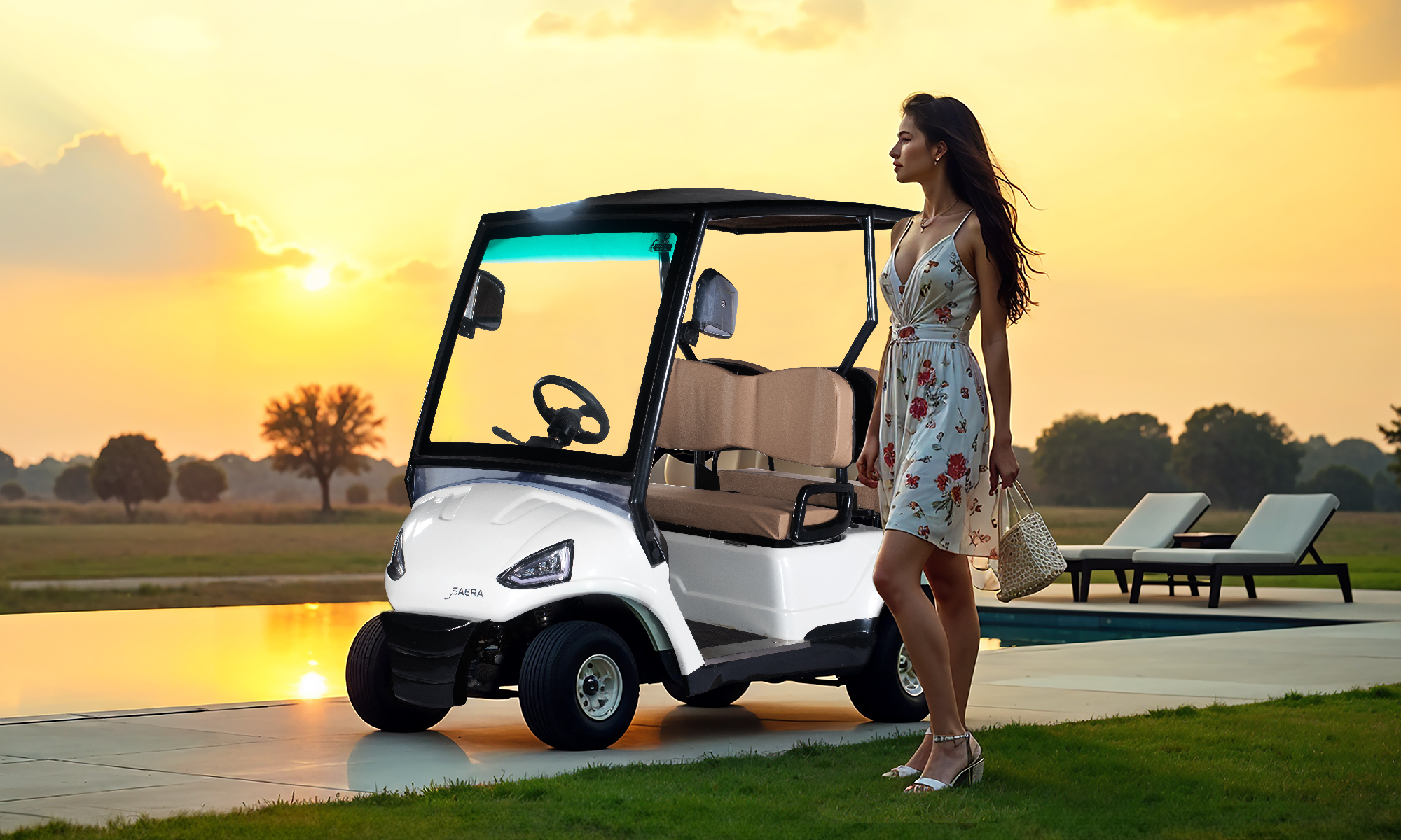 Manufacturer of 4 Seater Golf Cart
