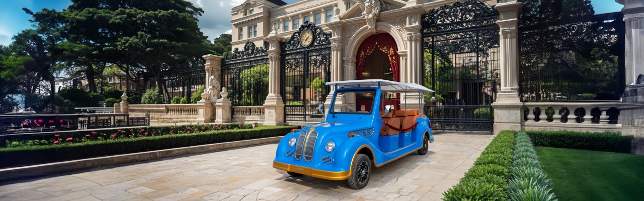 14 Seater Vintage Golf Cart