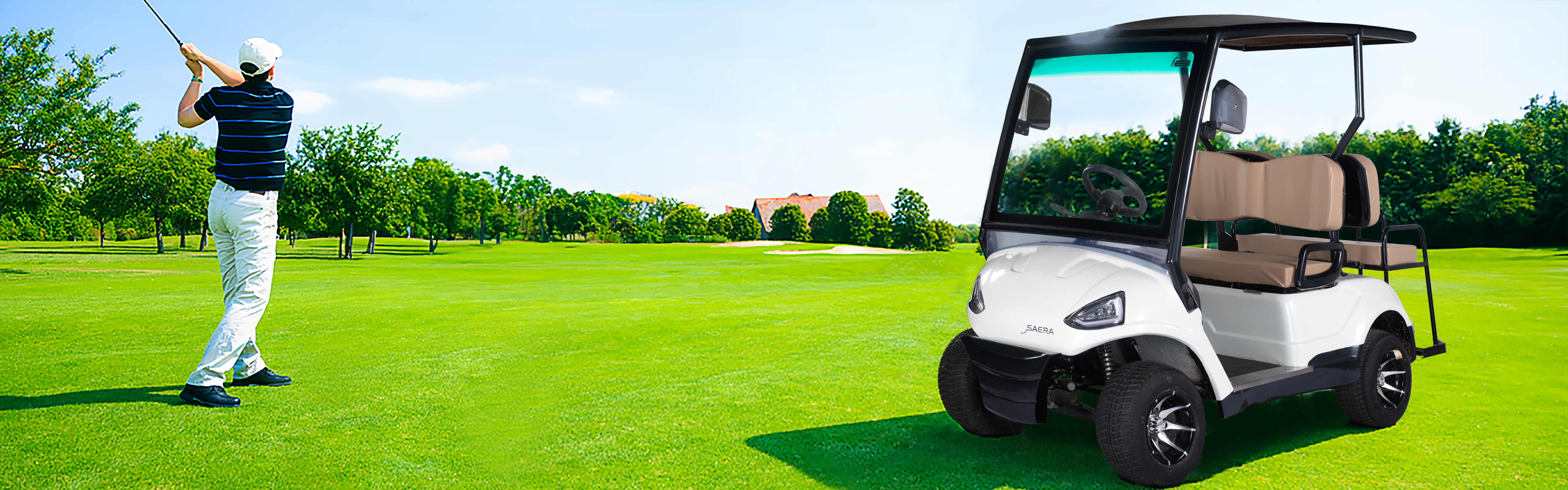 Manufacturer of 4 Seater Golf Cart
